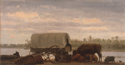 Nooning on the Platte, N.D. Albert Bierstadt